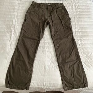 Men’s Brown Carhartt Relaxed Fit Pants